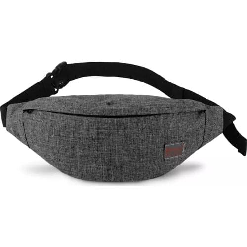 Weduoduo Men Waterproof Waist Bags for Men Fashion Cigarette Phone Case Fanny Pack Money Belt for Travel Security Wallet Purse