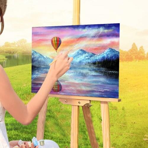 Natural Scenery Up And Away Painting By Numbers Kit Acrylic Paints 40*50 Canvas Pictures New Design For Children Handiwork Art