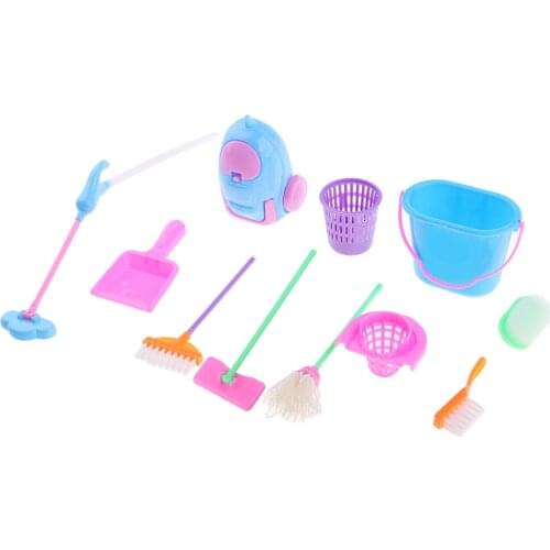 New Style Mini Household Cleaning Tools Furniture For Dollhouse