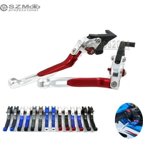 Front Rear Brake Lever For YAMAHA XP 500/530 T-MAX 2008-2017 Titanium Motorcycle Adjustabale Folding Extendable logo TMAX