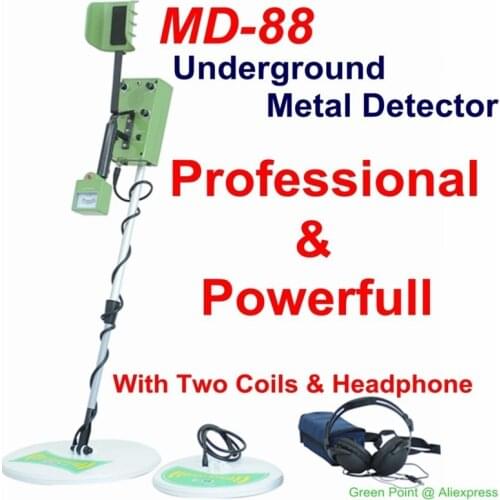 In stock MD-88 5m detection depth Underground Metal Detector MD88 Gold Digger Treasure Hunter Gold Detector Nugget finder