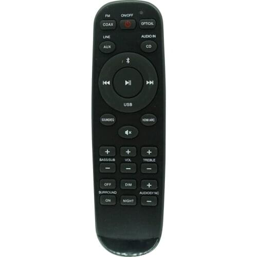 Remote Control For Philips HTL3310 HTL3310/10 HTL3310B HTL3310B/12 HTL3310B/F7 HTL3320B Soundbar Sound Bar Audio Speaker