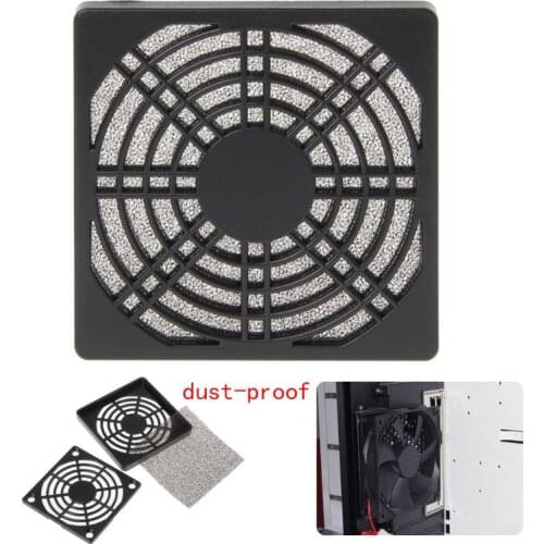 Dustproof 120mm Case Fan Dust Filter Guard Grill Protector Cover For PC Compute
