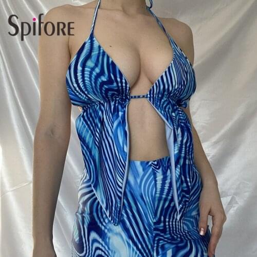 Spifore Womens Summer Tops