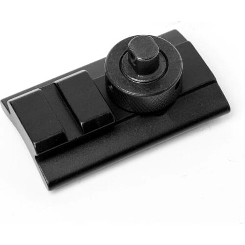 Tactical Sling Stud Swivel Bipod Adapter 20mm Picatinny/Weaver Slot Mount for Hunting Rifle Airsoft Bipod