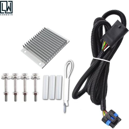 Fuel Pump Driver Module PMD Relocation Kit Set fit for Chevy GMC 6.5L Diesel