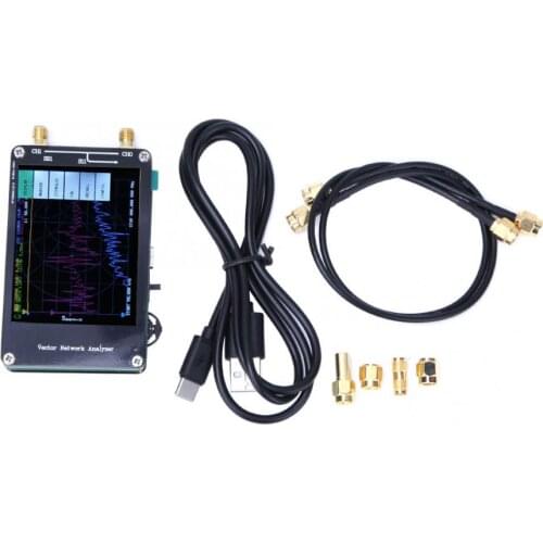 NanoVNA Vector Network Antenna Shortwave Analyzer 50Khz-900Mhz 2.8in TFT 70/60/50dB