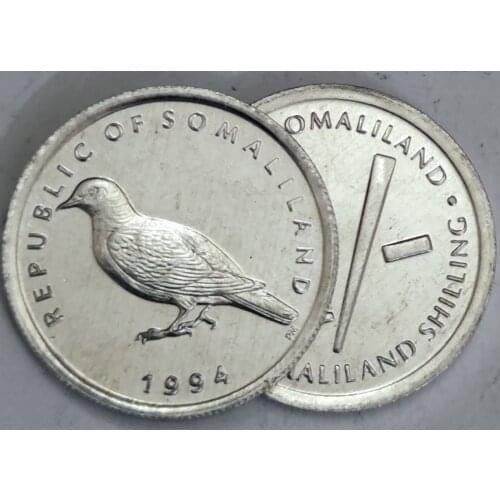 20.5mm Somaliland ,100% Real Genuine Comemorative Coin,Original Collection