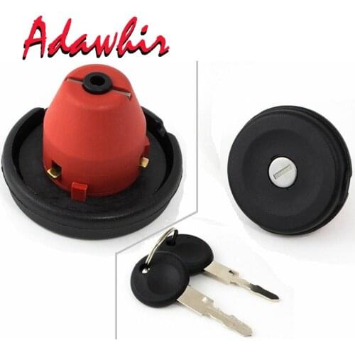 701201553 7D0201551 FUEL TANK CAP LOCK WITH 2 KEYS FOR SEAT ALHAMBRA 1996-2010