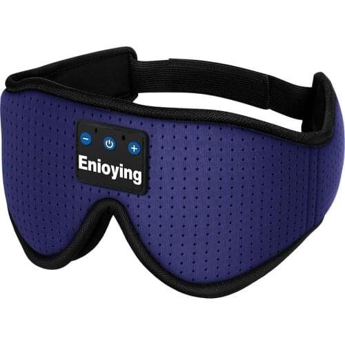 Wireless Bluetooth Earphone Sleep Mask Phone Headband Soft Earphones for Sleeping Headphone Listening Music Answering Phone