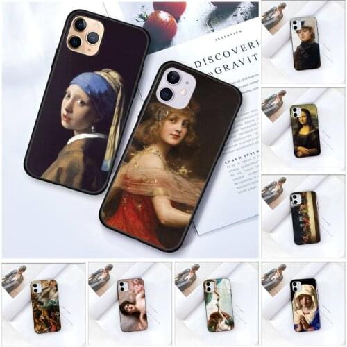 Zororong Famous Painting Phone Case For iPhone 12 Mini 11 Pro XS Max X XR 7 8 Plus