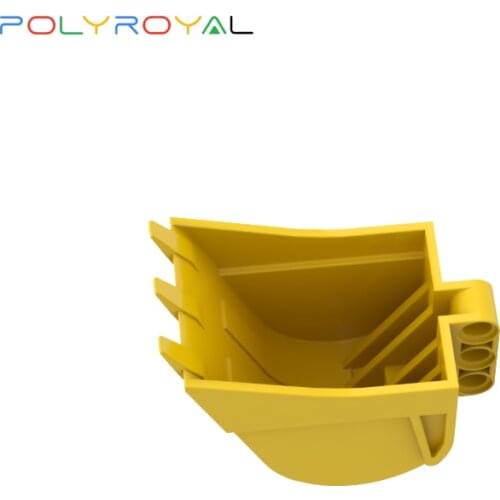 POLYROYAL Building Blocks Technology parts 6145856 4x5x7 bucket 3 teeth 1 PCS Educational toy for children 24120