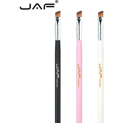 JAF 1 PCS Angled Eyebrow Brush Eye Make Up Brush for Eyebrow Beveled Gel Eyeliner Brush Eye Makeup Beginner Tool 04SBYA
