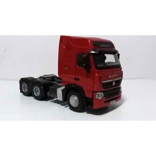 Collectible Alloy Model 1:36 Scale SinoTruk HOWO T7H Truck Tractor Trailor Vehicles Diecast Toy Model for Boy Gift,Decoration