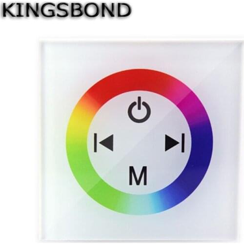 DMX Touch panel decoder DC12V 144W DC24V 288W 3Channel 12A Common Anode led controller