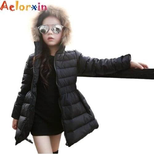 Girls Jacket 2021 Children Winter Jacket Down Baby Girls Jackets Kids Hooded Outerwear Coat Boys Snowsuit Children Clothing