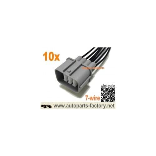 Longyue 10pcs NGK/NTK 24300 Oxygen Sensor Repair Connector Pigtail Fits Honda Civic 12"