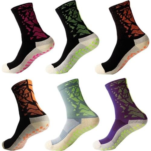New Style Football Socks Absorbs Sweat Breathable Anti Slip Soccer Socks Sports Men Women Baseball Rugby Socks