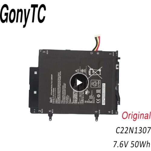 GONYTC Original C22N1307 Laptop Battery For ASUS Transformer Book T300LA T300LA-BB31T Tablet
