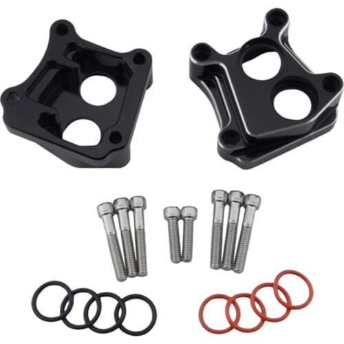Complete Set - CNC Motorcycle Front Rear Lifter Tappet Block For Harley Twin Cam 99-17,with Screw and Rubber Rings