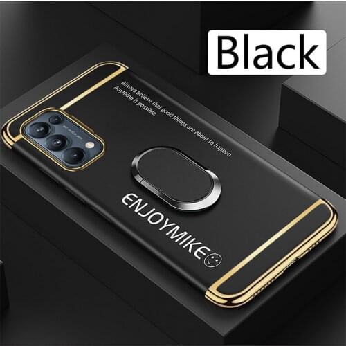 Full Protective Case For OPPO Reno 5 Pro Case Reno5 Reno 4 Z 5G Lens protect Ring Cover For OPPO Find X3 NEO Lite