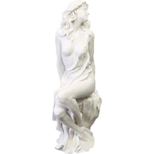 Hot European Home Desktop Resin Beauty Body Art Crafts Human Nude Sculpture Home Decoration Office Bar Accessories