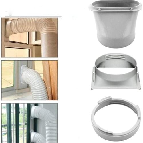 Portable Interface Air Conditioner Body Exhaust Pipe ABS Mobile Air Conditioner Accessories Dedicated Exhaust Pipe Joint