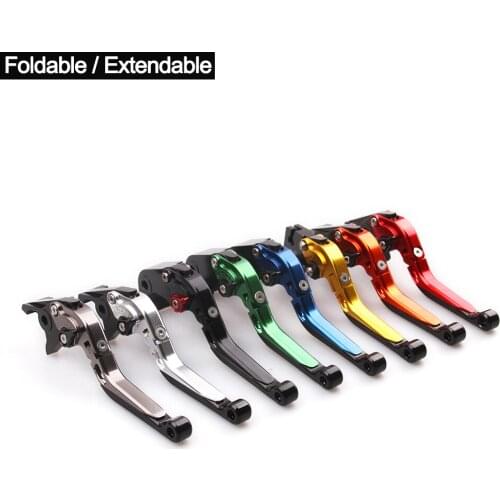 For Aprilia TUONO V4 1100RR / Factory 2017 CNC Adjustable Extendable Folding Brake Clutch Levers Motorcycle Accessories