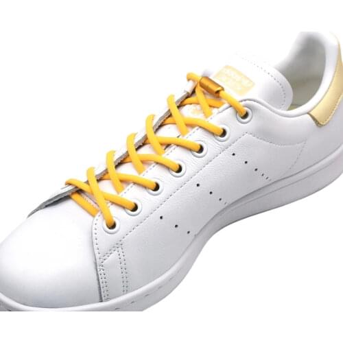 100cm 1Pair No tie elasticity Shoelaces Round Elastic Shoe Laces For Kids and Adult Sneakers Shoelace Quick Lazy Laces