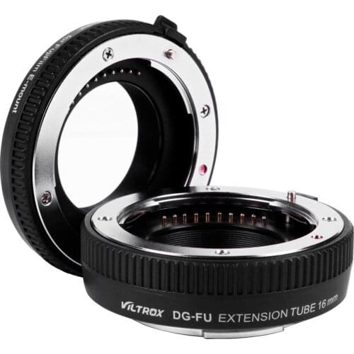 Viltrox DG-FU Auto Focus AF Extension Tube Ring 10mm 16mm Set Metal Mount for Fujifilm X Mount Macro Lens