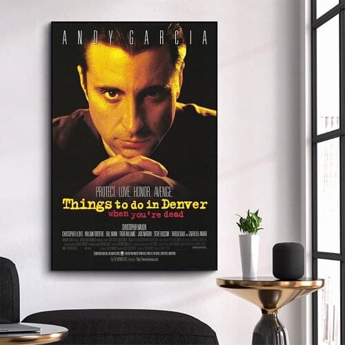 WM3178 Things To Do In Denver When You're Dead Wonderful Classic Movie HD Silk Fabric Poster Art Decor Indoor Painting Gift