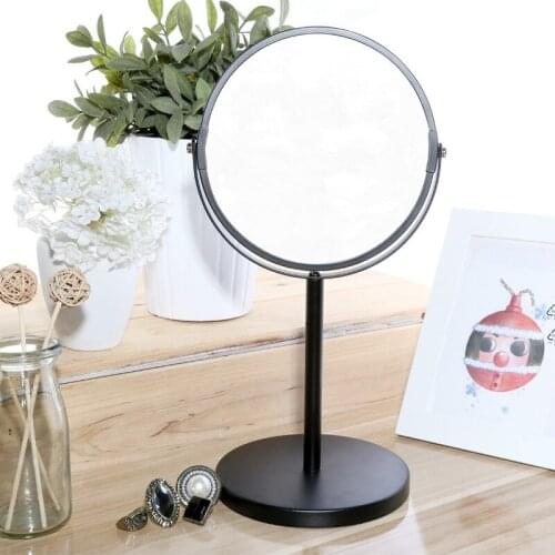 Makeup Mirror Desktop Double-sided Hd Round Vanity Mirror Beauty Mirror Gifts