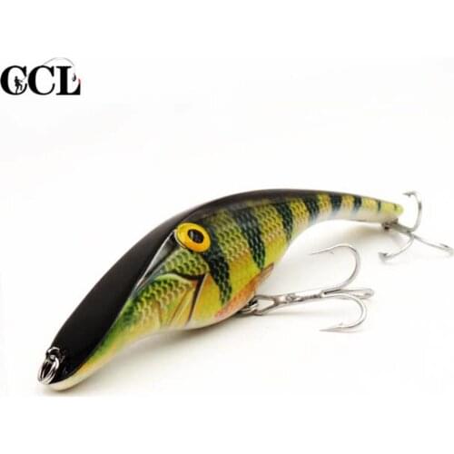 140mm 43g Slow Sinking Jerkbait Hard Artifical Lures Pike Bait Jerk Wobblers Fishing Tackle
