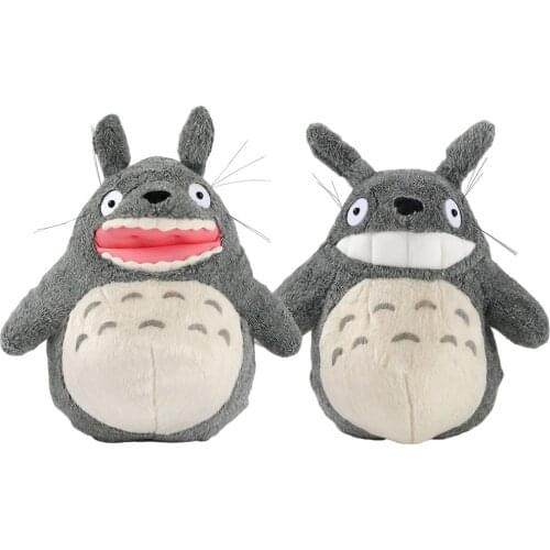 40cm 2Styles Big Size Miyazaki Hayao My Neightor Totoro Plush Toys Cute Stuffed Plush Doll Soft Pillow Dolls Gift