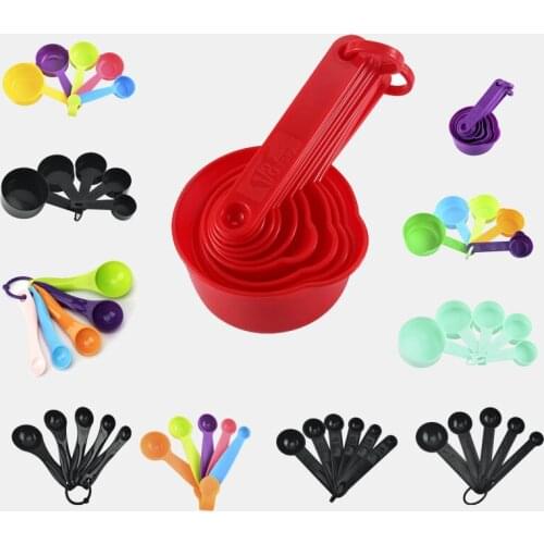 5Pcs Multi Purpose Spoons Measuring Tools Baking Accessories Plastic Measuring Spoons Kitchen Gadgets