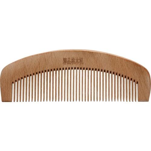 6.1" Long Chinese Traditional Handmade Hair Styling Toothed Wooden Comb