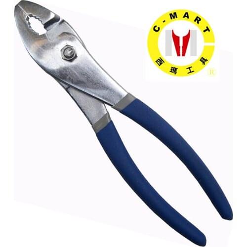 6 8 10 inch Slip Joint Plier Carbon Steel Adjustable Water Pump Pliers with Plastic Cover or Pressed Grooves B0008