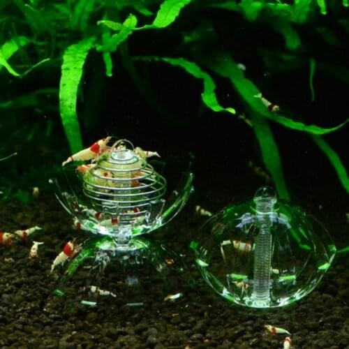 Aquarium Multi-function Spinach Cage Moss Ball Dry Spinachl Feeding Food Bowl
