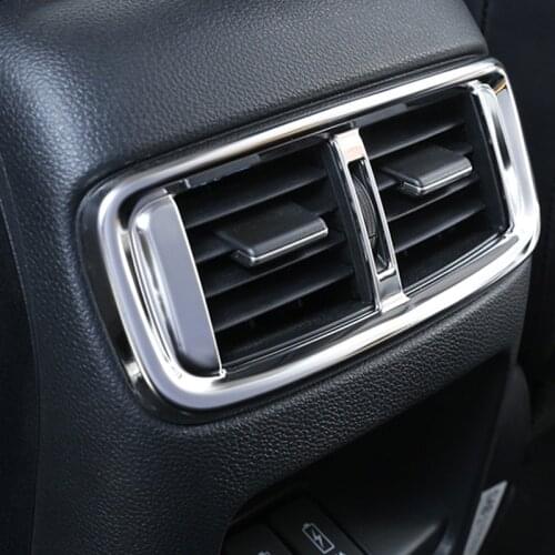 CarStyling For Honda CRV CR-V 2017 2018 2019 2020 Car Accessories Rear Row AC Vent Frame Trim accessories