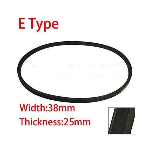 E 6300 8000 9000 10000 38mm Width 25mm Thickness Rubber Groove Cogged Machinery Drive Transmission Band Wedge Vee V Timing Belt