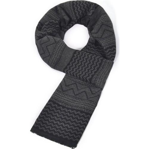 KENSHELLEY hot sale New winter mens scarf warm and leisure European and American gift custom bib Cotton plaid scarf