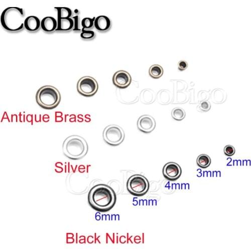 Metal Eyelets Grommets Belt Leather Craft DIY Shoes Tent Canvas Cover Sheet Clothes Bag Backpack Scrapbooking Cap Tag 100 Sets
