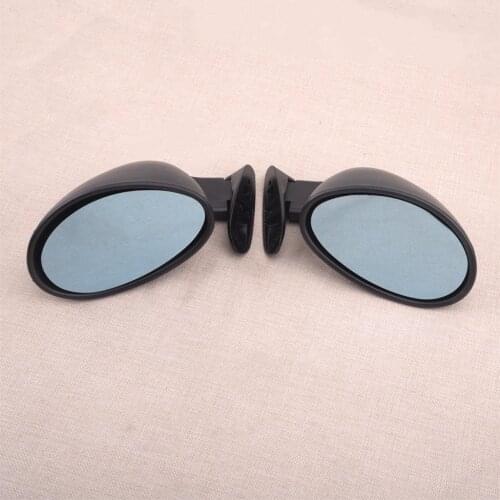 NEW Universal 2Pcs/Set Classic Car Door Side Mirror Rearview Wing Mirror Vintage Style Blue