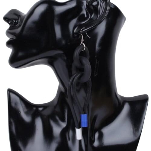 New Charms Drop Earrings Fashion Handmade Designer Earrings For Women Harajuku Rubber Jewelry Display Punk Style Birthday Gifts