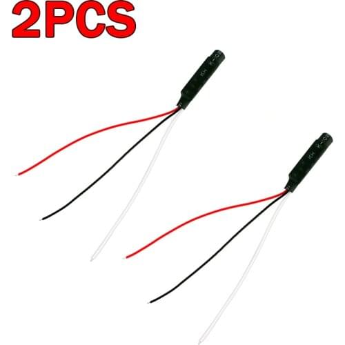 NEW 2pcs/lot Mini CCTV High Sensitive Microphone Security Camera Audio Mic DC Power Cable Microphone For CCTV Cameras DVR System
