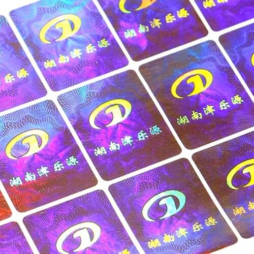 Disposable Tobacco And Alcohol Laser Anti-Counterfeiting, QR Code Variable, Fragile Paper Warranty Label Sticker Customization