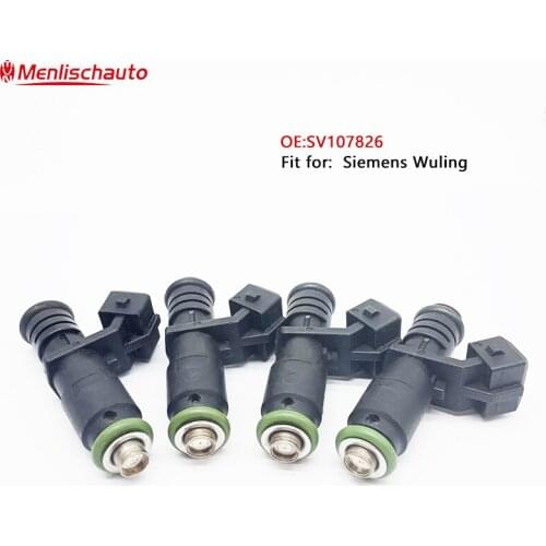 Free Shipping 4X Original Fuel Injector SV107826 FOR Wuling Rongguang Wuling Hongtou Jiangnan Otto
