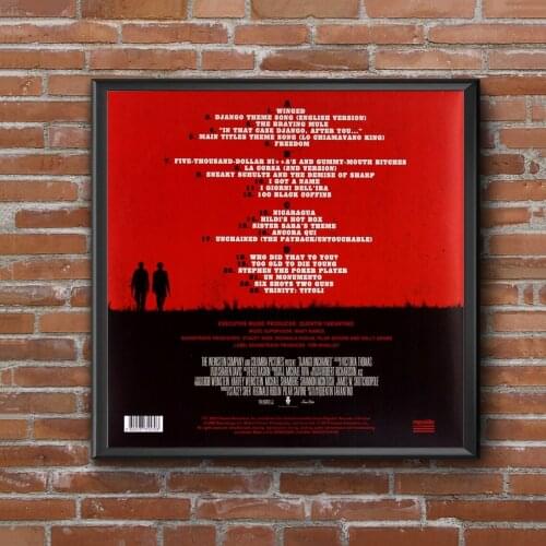 Quentin Tarantino Django Unchained Poster Canvas Poster Wall Painting Home Decoration ( No Frame )