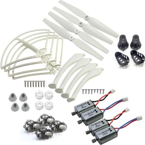 32PCS X8 Set Part for SYMA X8C X8W X8G X8HC X8HW X8HG Drone Propeller Landing Skid Frame Motor Cover Blade Cover Main Stand Acce