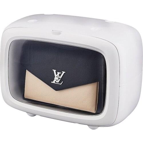 Transparent Moisture-proof Dust-proof Sorting Women Shoulder Bag Cabinet Storage Boxes